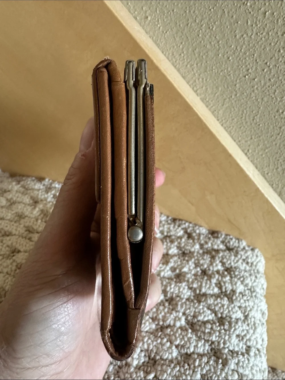 Celine Vintage Macadam Triomphe Kiss Lock Wallet - Picture 3 of 16